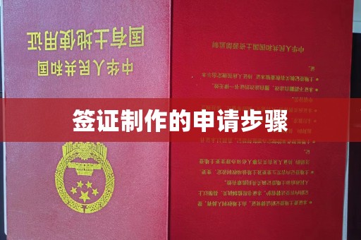 明水签证制作的申请步骤